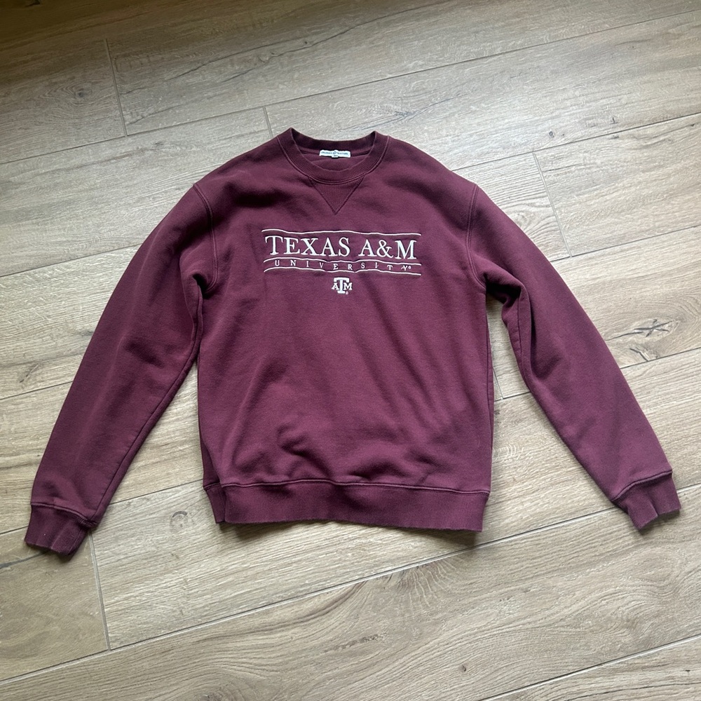 Texas A&M Maroon Crewneck Sweatshirt - Collegiate Comfort